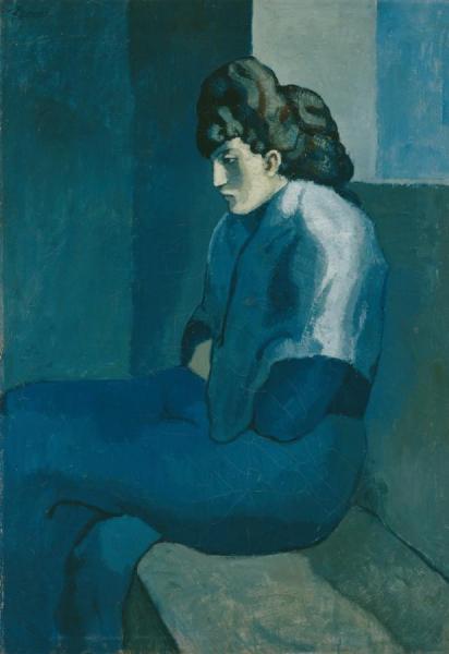 Melancholy Woman by Pablo Picasso