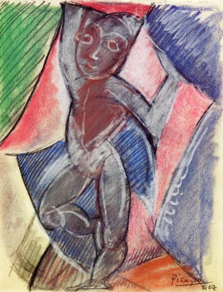 Nude Young Boy by Pablo Picasso