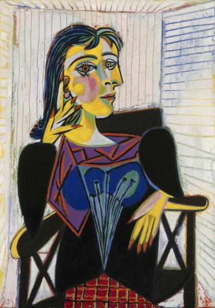 Portrait De Dora Maar by Pablo Picasso
