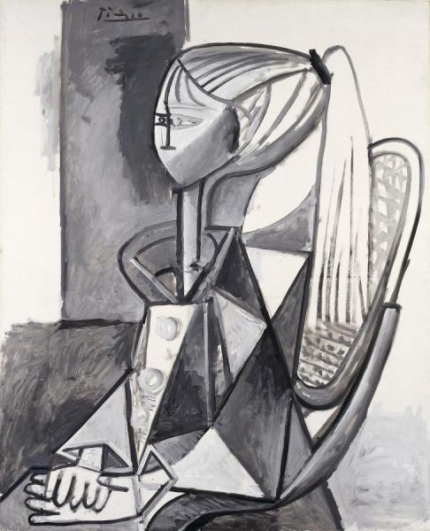 Portrait Of Sylvette by Pablo Picasso