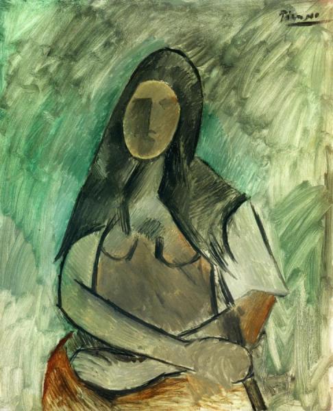 Seated Woman by Pablo Picasso