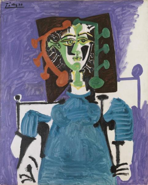 Sitting Woman by Pablo Picasso