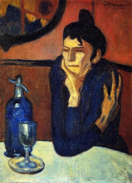 The Absinthe Drinker by Pablo Picasso