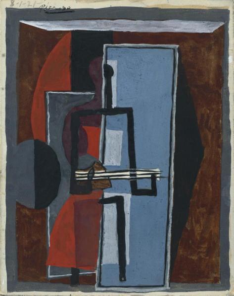 The Banjo Player by Pablo Picasso