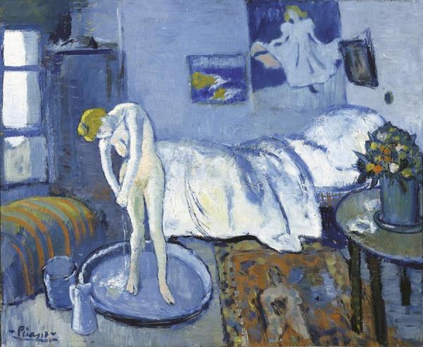The Blue Room by Pablo Picasso