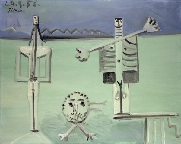 The Diving Board by Pablo Picasso