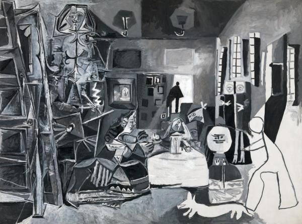 The Maids Of Honor (las Meninas, After Vel by Pablo Picasso