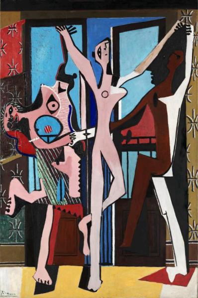 The Three Dancers by Pablo Picasso