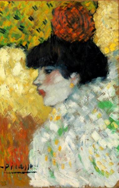 Woman In Profile by Pablo Picasso