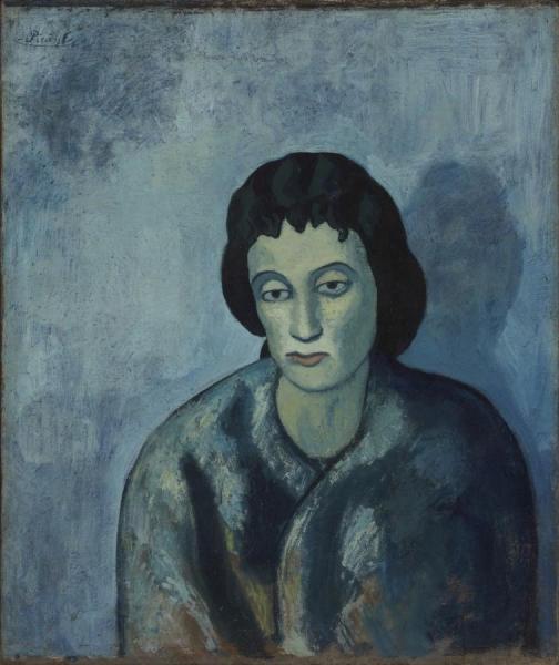 Woman With Bangs by Pablo Picasso