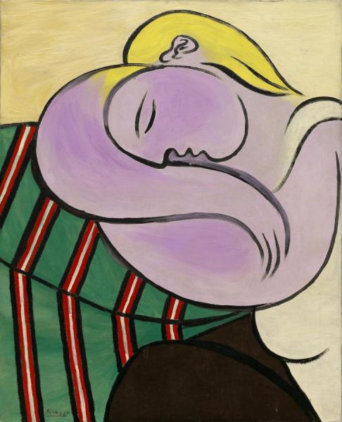 Woman With Yellow Hair (femme Aux Cheveux Jaunes) by Pablo Picasso