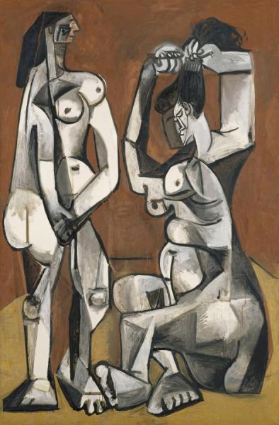 Women At Their Toilette by Pablo Picasso