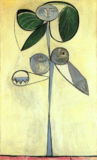 Woman Flower, 1946 by Pablo Picasso