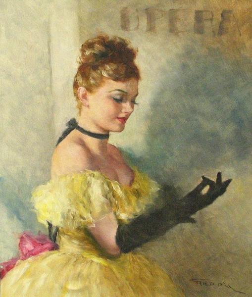 Black Gloves by Pál Fried