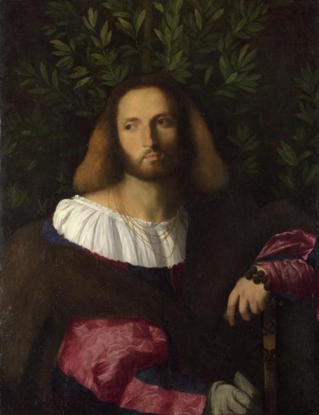 Portrait Of A Poet by Palma Vecchio