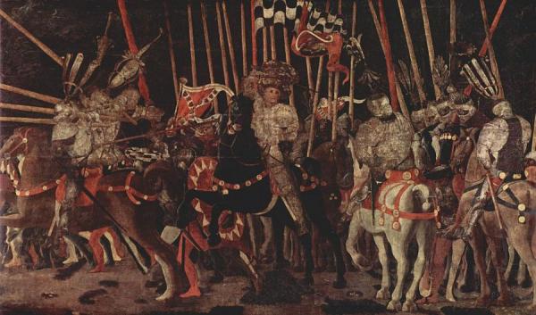 Battle Of San Romano by Paolo Uccello