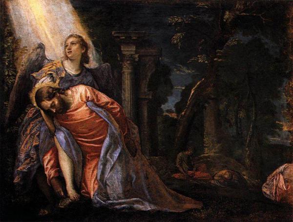 Christ In The Garden Of Gethsemane by Paolo Veronese