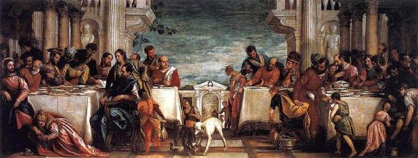 Feast At The House Of Simon by Paolo Veronese