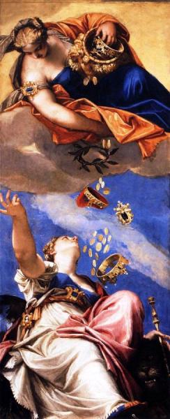 Juno Showering Gifts On Venetia by Paolo Veronese Oil Painting Reproductions