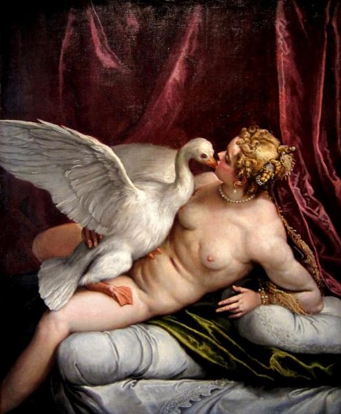 Paolo Veronese Leda And The Swan
