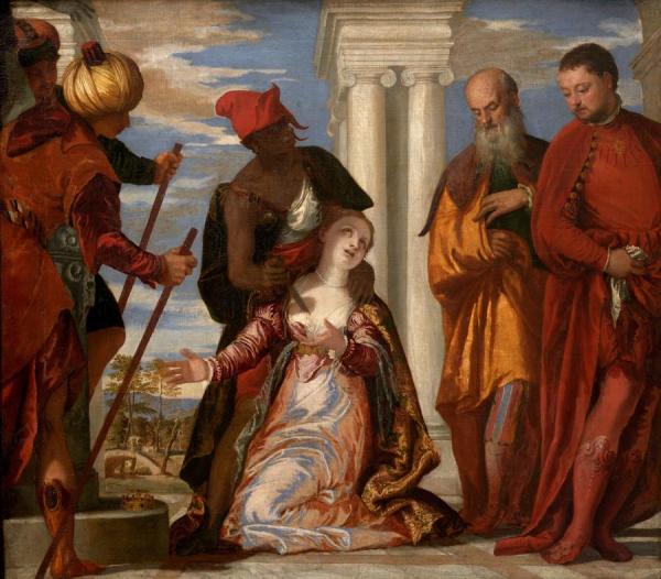 Martyrdom Of Saint Justina by Paolo Veronese