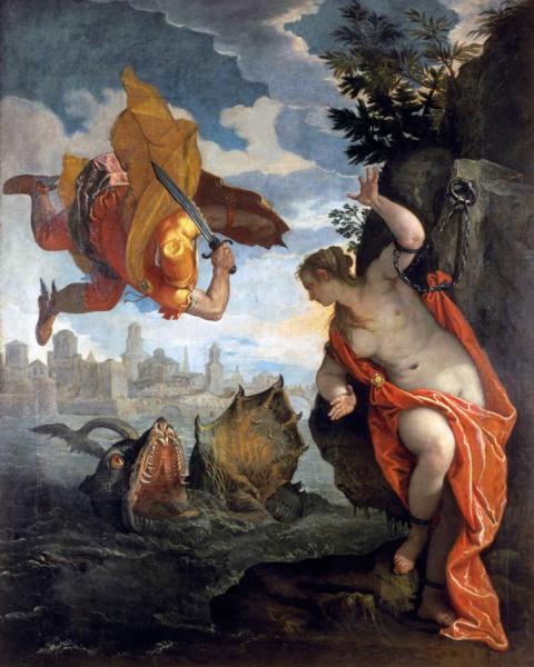 Perseus Rescuing Andromeda by Paolo Veronese