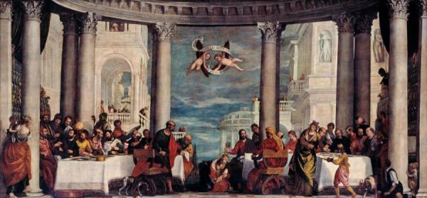 The Feast In The House Of Simon The Pharisee by Paolo Veronese