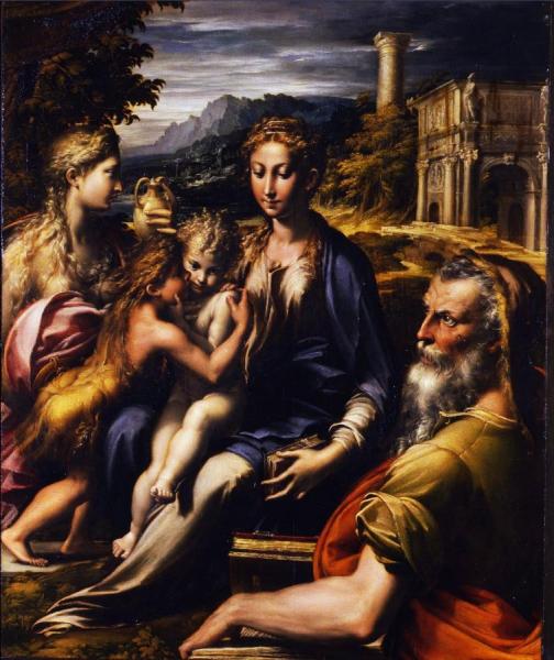 Madonna Of San Zaccaria by Parmigianino