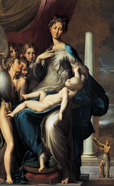 Madonna With The Long Neck by Parmigianino