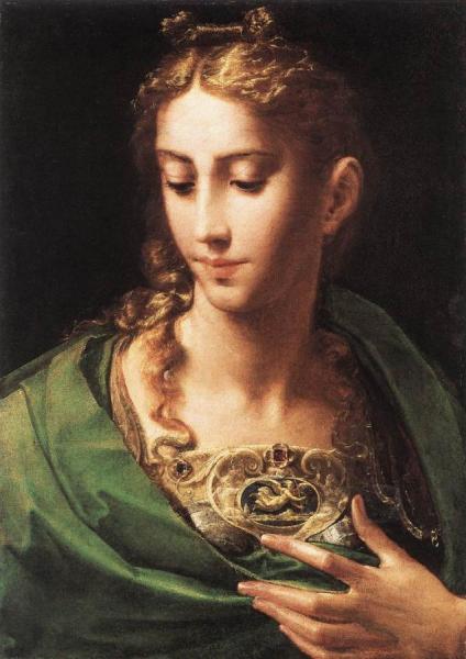 Pallas Athene by Parmigianino Oil Painting Reproductions