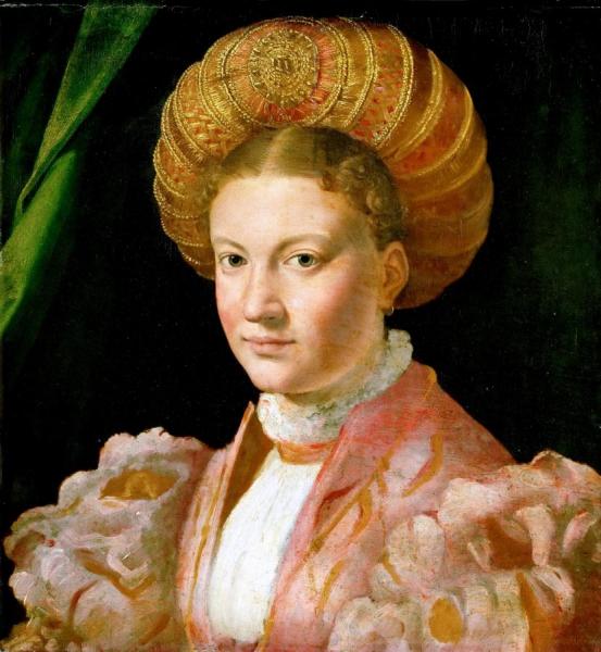 Portrait Of A Young Woman by Parmigianino