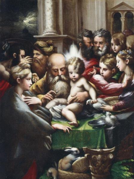 The Circumcision by Parmigianino