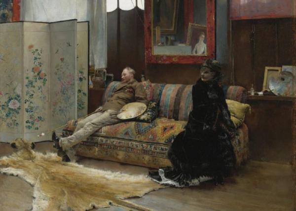 Bouderie by Pascal Dagnan-bouveret