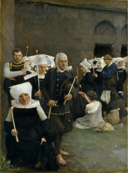 The Pardon In Brittany by Pascal Dagnan-bouveret