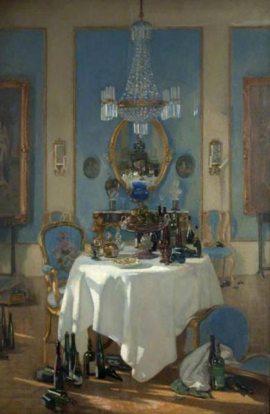 A Chateau In France by Patrick William Adam Oil Painting Reproductions