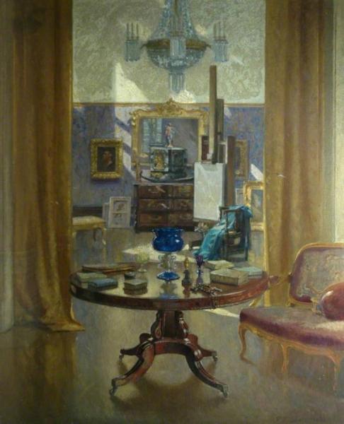 The Artist's Studio by Patrick William Adam Oil Painting Reproductions