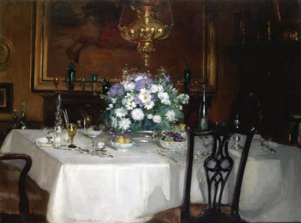 The Dinner Table, Ardilea by Patrick William Adam