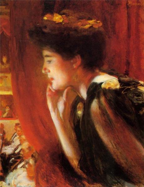 At The Opera by Paul Albert Besnard