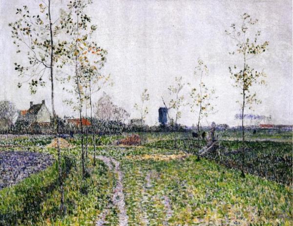 Herbstlandschaft Bei Knokke by Paul Baum