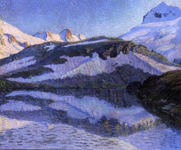 Lake Landscape by Paul Baum