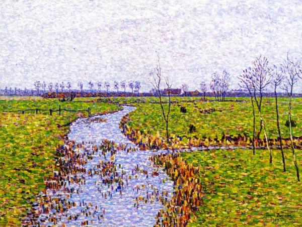 Landscape At Sluis by Paul Baum