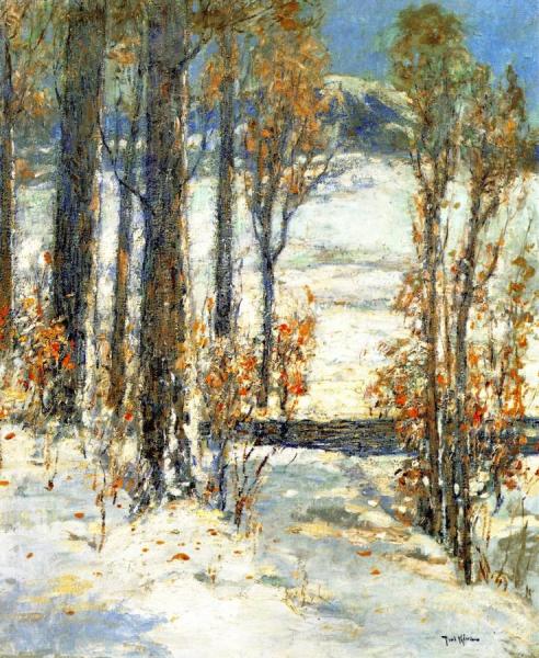 Winter In Bucks County, Pennsylvania by Paul Bernard King