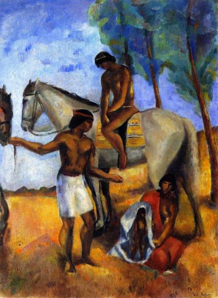 Apache Braves by Paul Burlin
