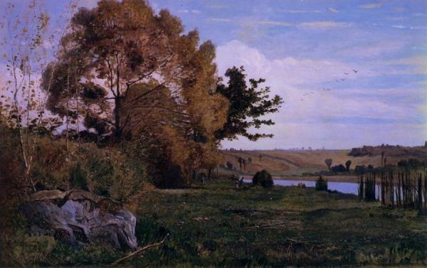 Near Cernay by Paul-camille Guigou
