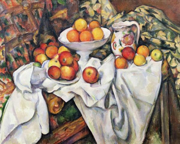 Apples And Oranges by Paul Cezanne