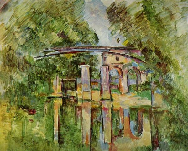 Aqueduct And Lock by Paul Cezanne