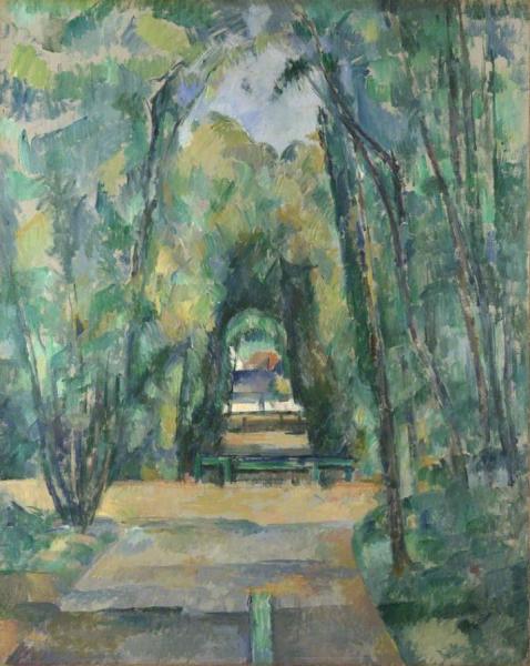 Avenue At Chantilly by Paul Cezanne Oil Painting Reproductions