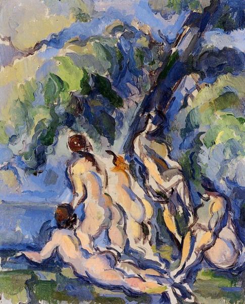 Bathers by Paul Cezanne