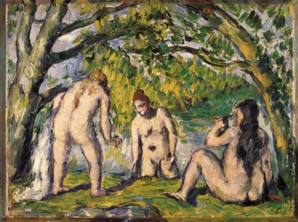 Bathers by Paul Cezanne Oil Painting Reproductions