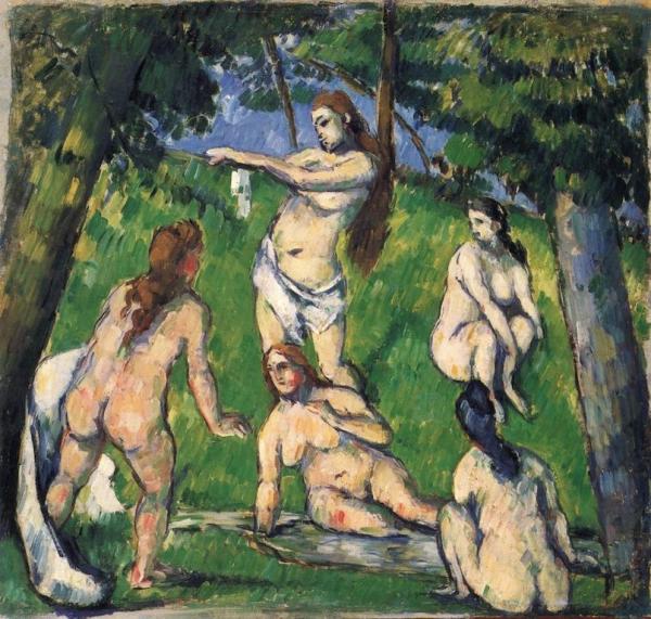 Bathers by Paul Cezanne